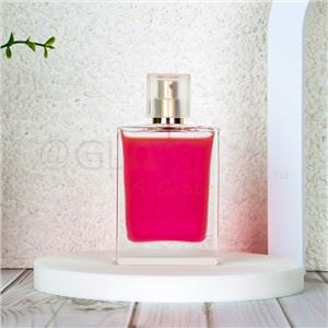 Boutèy vè kosmetik ak vaporisateur pafen