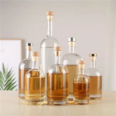 Boutèy alkòl vid soti nan 50ml a 3L