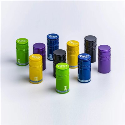 28mm ROPP bouchon bouchon aliminyòm